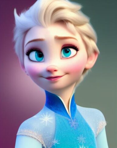 A person with short hair