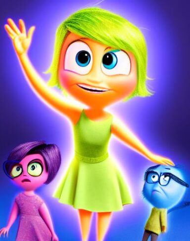 Inside out Disney character movie