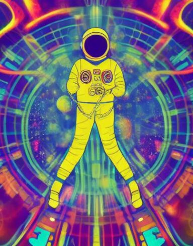 Joyful psychedelic art