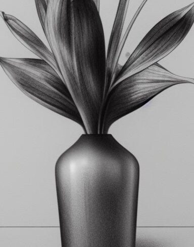 A plant in a vase