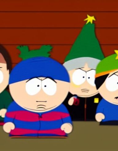 Cartoon characters south park