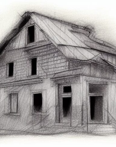 Drawing of a house