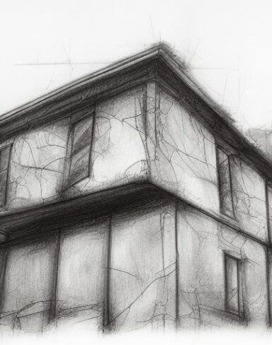Drawing of a house