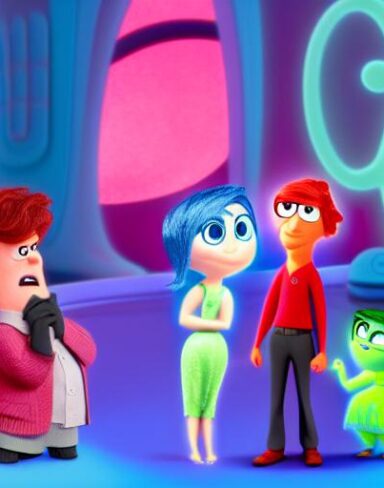 Inside out Disney characters