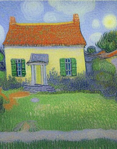 The house and a garden