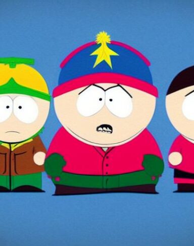 The south park cartoon characters