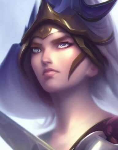 A close up of a person holding a sword