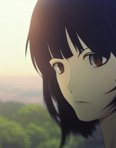 A person with a beautiful face