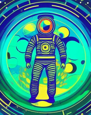 Fantasy psychedelic art