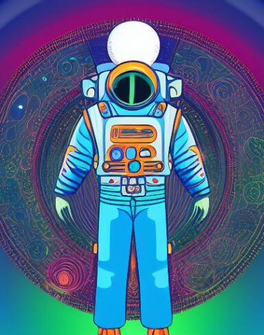 Joyful psychedelic art