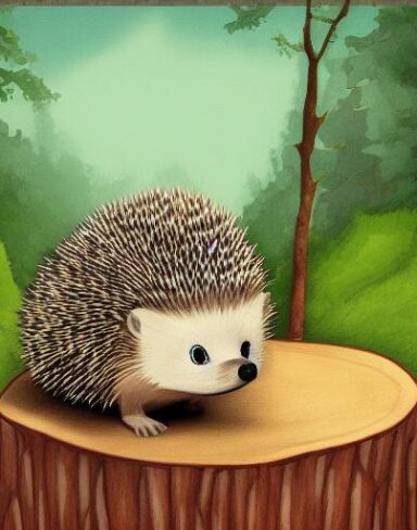 The hedge on a stump