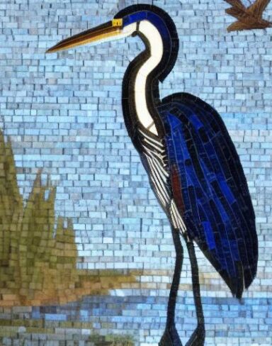 Bird that is standing in the water