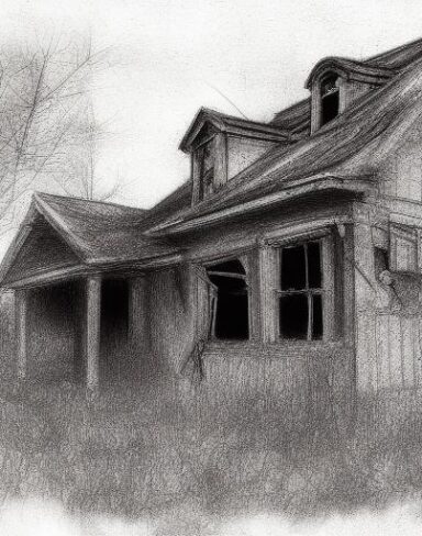Drawing of a house