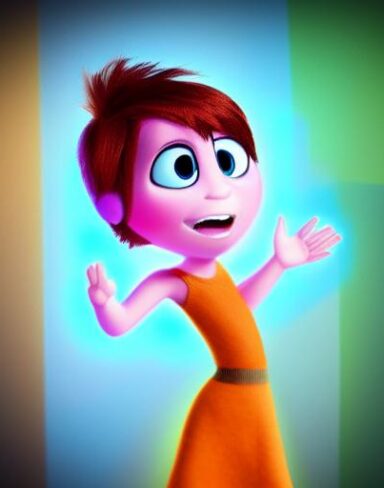 Inside out Disney character from pixar