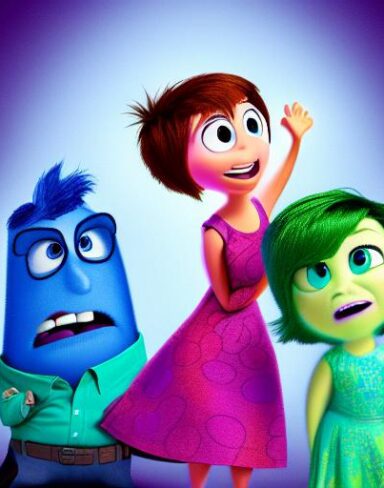 Inside out Disney character movie