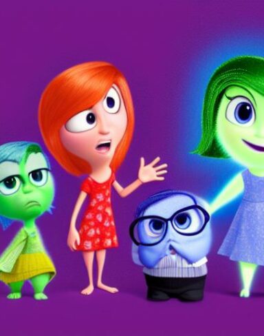Inside out Disney character movie