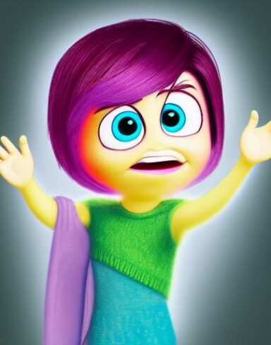 Inside out character from pixar