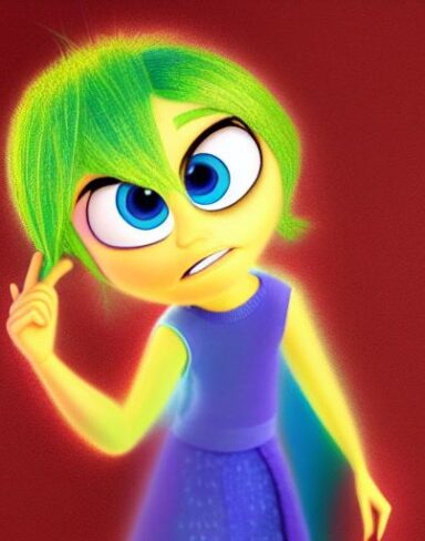 Inside out characters by pixar