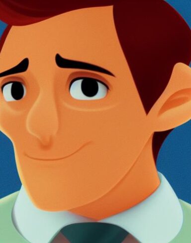 A close up of a person wearing a tie