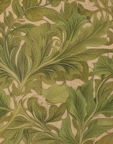 A close up of a wallpaper with leaves