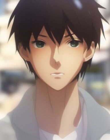 A person with a beautiful face