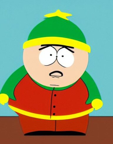 America animated cartoon character of south park