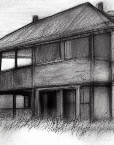 Drawing of the house