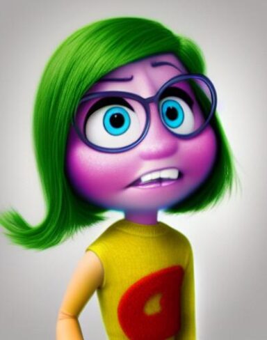 Inside out Disney character from pixar movie