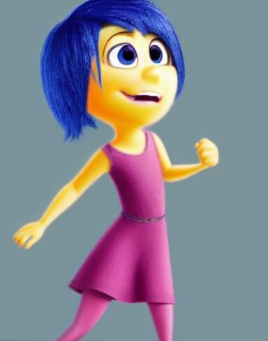 Inside out animation character