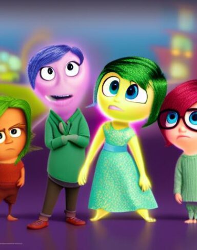 Inside out cartoon characters