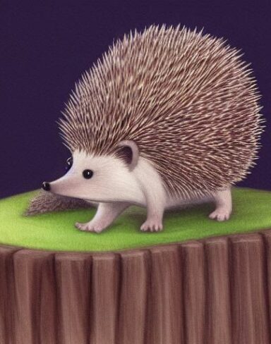 One hedge on a stump