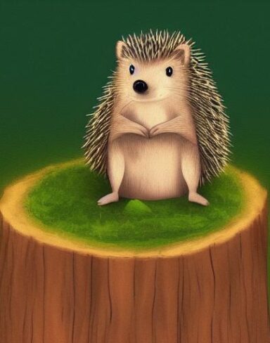 One hedge on a stump