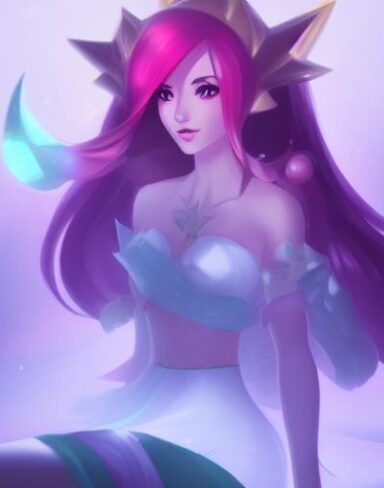 A woman that is sitting in the snow