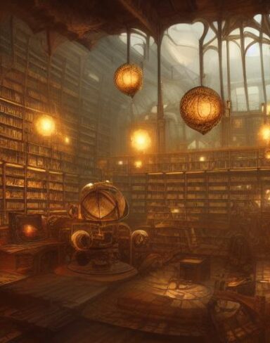 Fantasy steampunk art