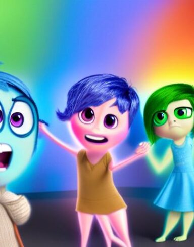 Inside out characters from pixar