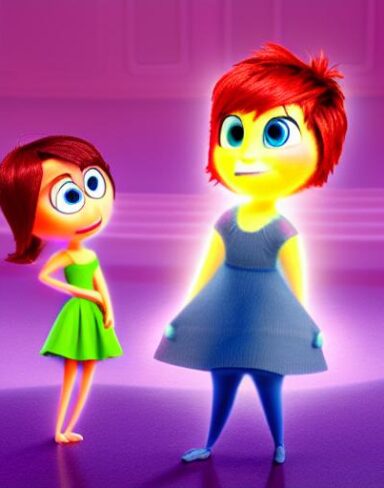 Inside out Disney character movie