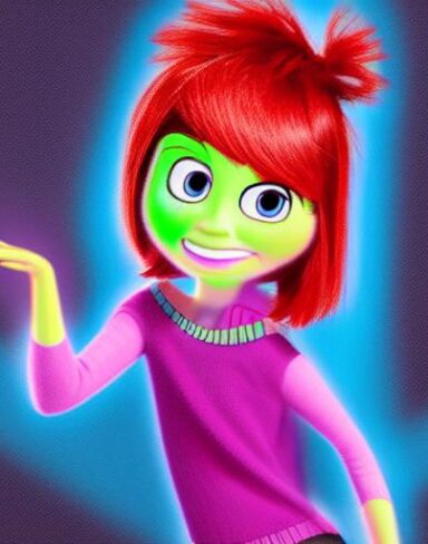 Inside out character from pixar