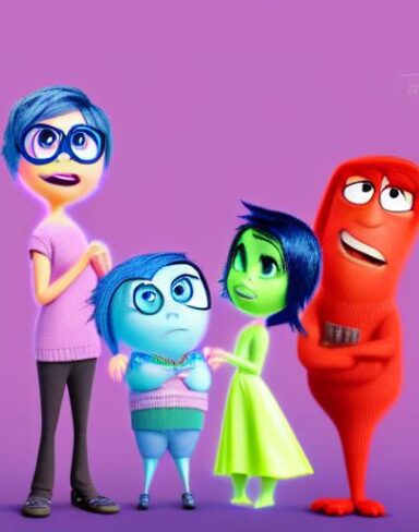 Inside out characters