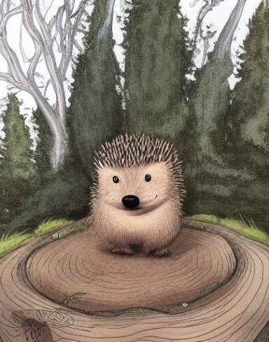 One hedge on a stump