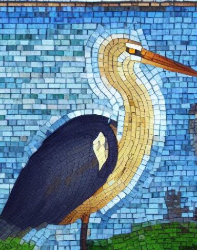 The bird that is standing in water