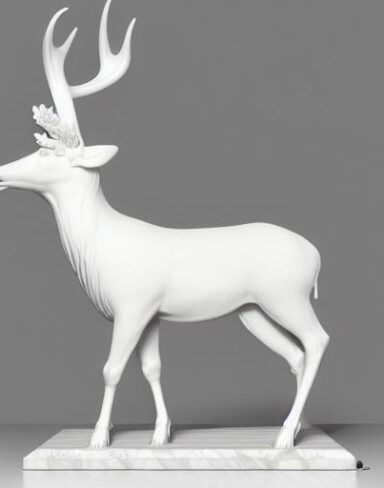 White deer