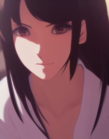 A close-up of a lady with a beautiful face