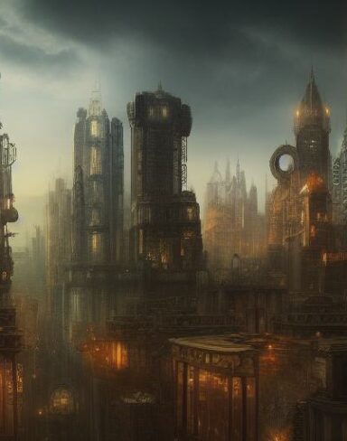 A group of tall buildings sitting in the middle of a city