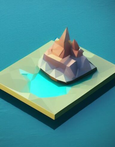 A small boat floating on top of a lake