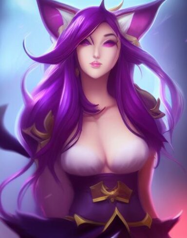 A woman with an clean face