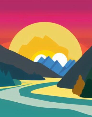 Flat vector art