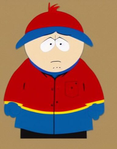 South park cartoon animated character