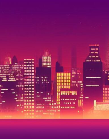 The city at night