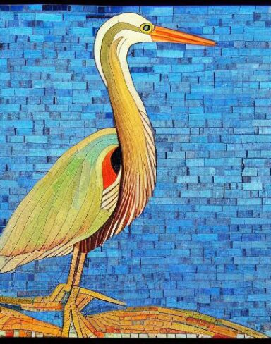 Bird that is standing in the water