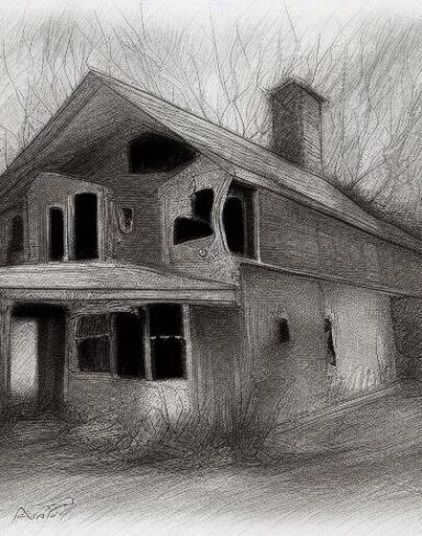 Drawing of the house